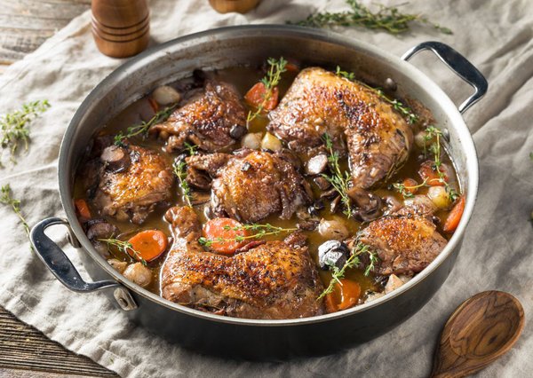Que servir avec un coq au vin ? nos meilleures idées d'accompagnement